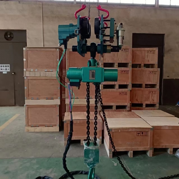 HQ3證件齊備氣動葫蘆 3噸提升可靠風動葫蘆 雙鏈承重